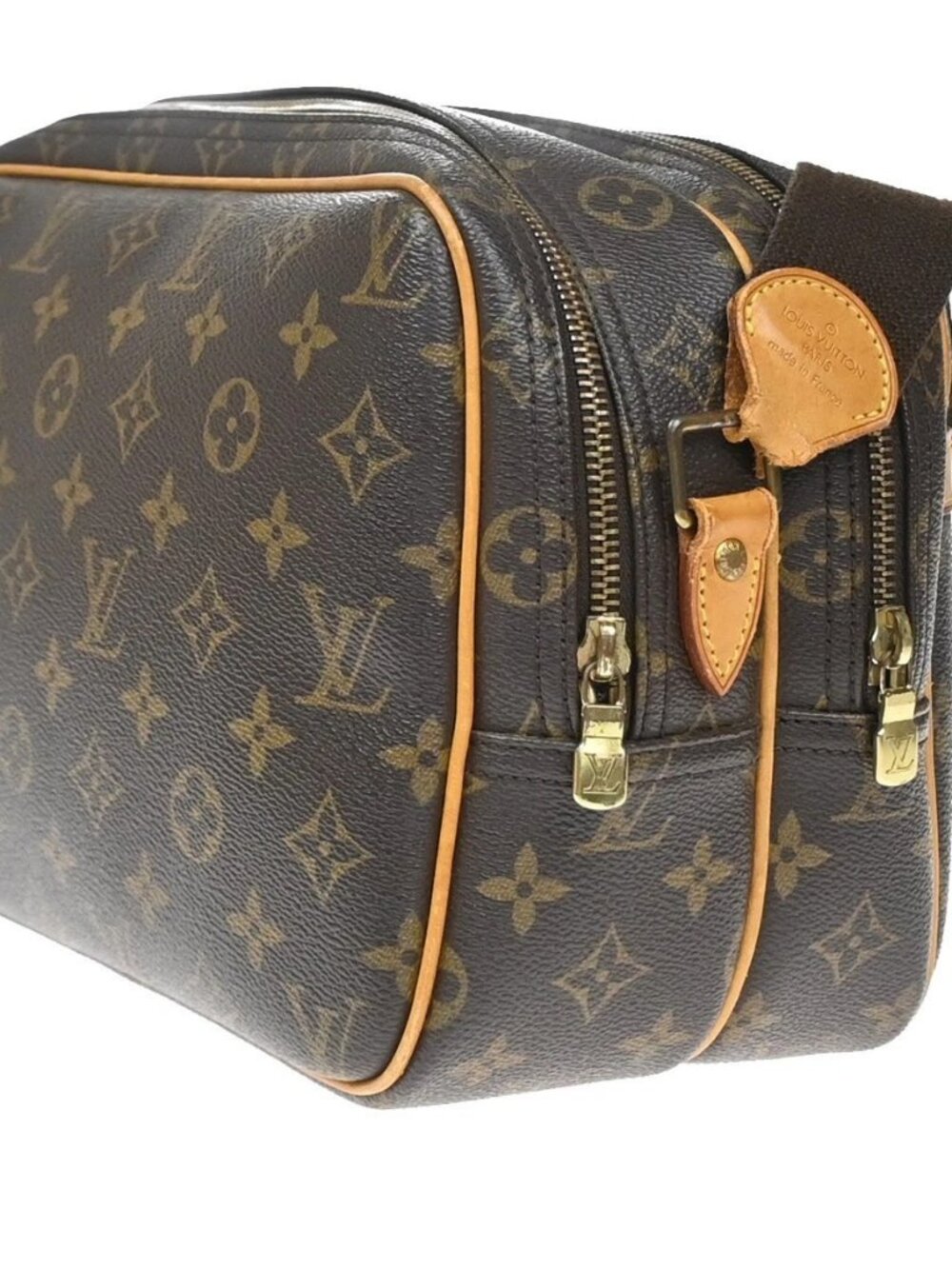 LOUIS VUITTON Reporter PM Crossbody Shoulder Bag Monogram Leather - Picture 4 of 15